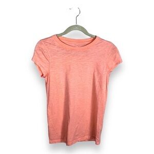 XS UNIVERSAL THREAD ORANGE COTTON TEE SHORT SLEEVE ROUND NECKLINE CASUAL